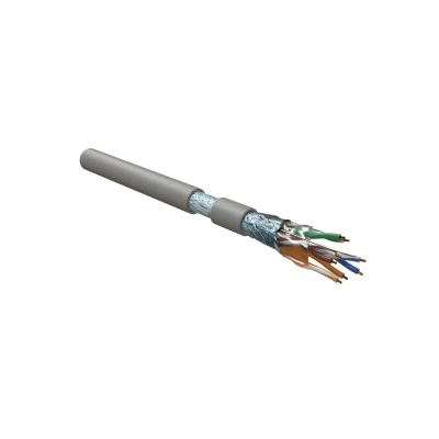 Hyperline FUTP4-C5E-S24-IN-LSZH-GY-305 (305 м) Кабель витая пара F/UTP, категория 5e, 4 пары (24 AWG), одножильный (solid), экран - фольга, LSZH, нг(А)-HF, –20°C – +75°C, серый - гарантия: 15 лет компонентная, 25 лет системная Hyperline FUTP4-C5E-S24-IN-LSZH-GY-305 (305 м) Кабель витая пара F/UTP, категория 5e, 4 пары (24 AWG), одножильный (solid), экран - фольга, LSZH, нг(А)-HF, –20°C – +75°C, серый - гарантия: 15 лет компонентная, 25 лет системная