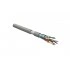 Hyperline FUTP4-C5E-S24-IN-LSZH-GY-305 (305 м) Кабель витая пара F/UTP, категория 5e, 4 пары (24 AWG), одножильный (solid), экран - фольга, LSZH, нг(А)-HF, –20°C – +75°C, серый - гарантия: 15 лет компонентная, 25 лет системная Hyperline FUTP4-C5E-S24-IN-LSZH-GY-305 (305 м) Кабель витая пара F/UTP, категория 5e, 4 пары (24 AWG), одножильный (solid), экран - фольга, LSZH, нг(А)-HF, –20°C – +75°C, серый - гарантия: 15 лет компонентная, 25 лет системная