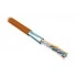 Hyperline FUTP4-C5E-S24-IN-LSZH-OR-305 (305 м) Кабель витая пара F/UTP, категория 5e, 4 пары (24 AWG), одножильный(solid), экран-фольга, LSZH, нг(А)-HF, –20°C – +75°C, оранжевый - гарантия:15 лет компонентная, 25 лет системная Hyperline FUTP4-C5E-S24-IN-LSZH-OR-305 (305 м) Кабель витая пара F/UTP, категория 5e, 4 пары (24 AWG), одножильный(solid), экран-фольга, LSZH, нг(А)-HF, –20°C – +75°C, оранжевый - гарантия:15 лет компонентная, 25 лет системная