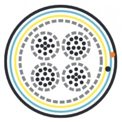 Hyperline FUTP50-C3-S24-IN-LSZH-GY Кабель витая пара, экранированная F/UTP, категория 3, 50 пар (24 AWG), одножильный (solid), экран - фольга, LSZH нг(А)-HF, –20°C - +60°C, серый Hyperline FUTP50-C3-S24-IN-LSZH-GY Кабель витая пара, экранированная F/UTP, категория 3, 50 пар (24 AWG), одножильный (solid), экран - фольга, LSZH нг(А)-HF, –20°C - +60°C, серый