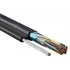 Hyperline FUTP50-C3-S24-SW-OUT-PE-BK-500 (500 м) Кабель витая пара, экранированная F/UTP, категория 3, 50 пар (24 AWG), одножильный (solid), экран - фольга, с металлическим тросом, внешний, UV PE, –40°C - +60°C, черный Hyperline FUTP50-C3-S24-SW-OUT-PE-BK-500 (500 м) Кабель витая пара, экранированная F/UTP, категория 3, 50 пар (24 AWG), одножильный (solid), экран - фольга, с металлическим тросом, внешний, UV PE, –40°C - +60°C, черный