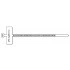 Hyperline GTK-200MC Стяжка нейлоновая неоткрывающаяся, безгалогенная (halogen free), 200x2.5 мм, полиамид 6.6, -40°C - +85°C, с площадкой для маркера (100 шт) Hyperline GTK-200MC Стяжка нейлоновая неоткрывающаяся, безгалогенная (halogen free), 200x2.5 мм, полиамид 6.6, -40°C - +85°C, с площадкой для маркера (100 шт)