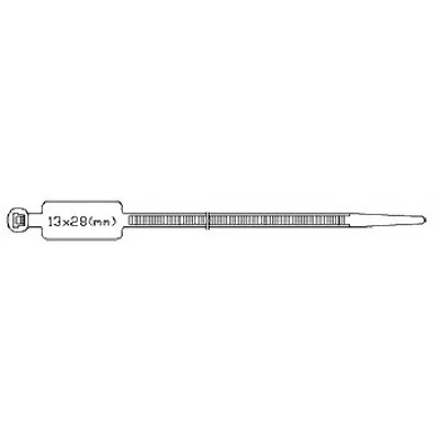 Hyperline GTK-300STC Стяжка нейлоновая неоткрывающаяся, безгалогенная (halogen free), 300x4.8 мм, полиамид 6.6, -40°C - +85°C, с площадкой для маркера (100 шт) Hyperline GTK-300STC Стяжка нейлоновая неоткрывающаяся, безгалогенная (halogen free), 300x4.8 мм, полиамид 6.6, -40°C - +85°C, с площадкой для маркера (100 шт)