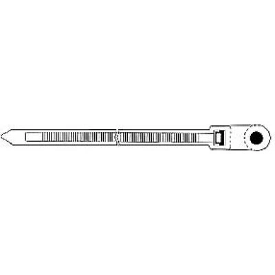 Hyperline GTM-200STC Стяжка нейлоновая неоткрывающаяся, безгалогенная (halogen free), 200x4.8 мм, полиамид 6.6, -40°C - +85°C, под винт (100 шт) Hyperline GTM-200STC Стяжка нейлоновая неоткрывающаяся, безгалогенная (halogen free), 200x4.8 мм, полиамид 6.6, -40°C - +85°C, под винт (100 шт)
