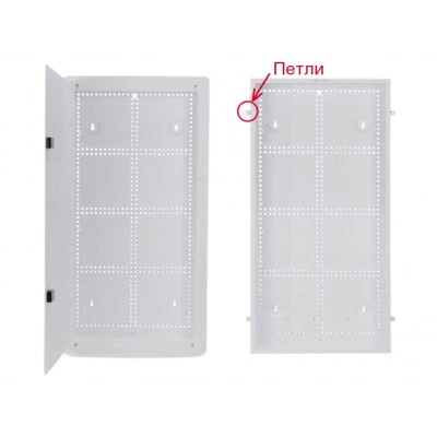 Hyperline HC-BX2-28-A-W-WH Шкаф настенный с передними петлями, для скрытого монтажа, 28(711.2) x 365.1 х 100.6 мм (ВхШхГ), белый Hyperline HC-BX2-28-A-W-WH Шкаф настенный с передними петлями, для скрытого монтажа, 28(711.2) x 365.1 х 100.6 мм (ВхШхГ), белый