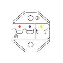 Hyperline HT-2W Губки для HT-336FM для обжима изолированных наконечников (AWG22-18/16-14/12-10), DIN 0.5-1.0/1.5-2.5/4-6mm.
