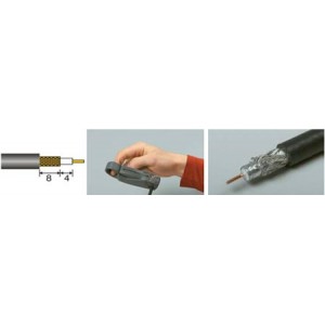 Hyperline HT-322C1 Инструмент для зачистки коаксиального кабеля RG-8/11/213 Hyperline HT-322C1 Инструмент для зачистки коаксиального кабеля RG-8/11/213
