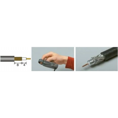 Hyperline HT-322C1 Инструмент для зачистки коаксиального кабеля RG-8/11/213 Hyperline HT-322C1 Инструмент для зачистки коаксиального кабеля RG-8/11/213