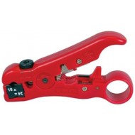 Hyperline HT-352A Универсальный инструмент для зачистки витой пары (UTP/STP), кабеля 18 и 24 AWG, круглого и плоского телефонного кабеля