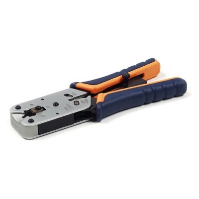Hyperline HT-L2182R Инструмент обжимной для RJ-45, профессиональный Hyperline HT-L2182R Инструмент обжимной для RJ-45, профессиональный