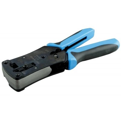 Hyperline HT-N468B Инструмент обжимной для RJ-45, RJ-12, RJ-11, профессиональный Hyperline HT-N468B Инструмент обжимной для RJ-45, RJ-12, RJ-11, профессиональный