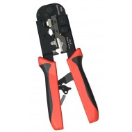 Hyperline HT-N5684ER Инструмент обжимной/обрезной для RJ-45 серии PLEZ, RJ-12, RJ-11, 4P4C, 4P2C