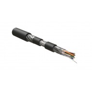 Hyperline IFUTP4-C5E-S24/1-ARM/W-LSZH/NY-BK (500 м) Кабель для сетей Industrial Ethernet, категория 5e, 4x2x24 AWG, однопроволочные жилы (solid), F/UTP, бронированный, LSZH/NY, черный