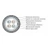 Hyperline IFUTP4-C5E-S24/1-ARM/W-LSZH/NY-BK (500 м) Кабель для сетей Industrial Ethernet, категория 5e, 4x2x24 AWG, однопроволочные жилы (solid), F/UTP, бронированный, LSZH/NY, черный Hyperline IFUTP4-C5E-S24/1-ARM/W-LSZH/NY-BK (500 м) Кабель для сетей Industrial Ethernet, категория 5e, 4x2x24 AWG, однопроволочные жилы (solid), F/UTP, бронированный, LSZH/NY, черный