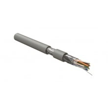 Hyperline IFUTP4-C5E-S24/1-FRPVC-GY (500 м) Кабель для сетей Industrial Ethernet, категория 5e, 4x2x24 AWG, однопроволочные жилы (solid), F/UTP, PVC, серый