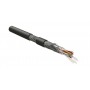 Hyperline ISFUTP4-C5E-P26/19-PU-BK (500 м) Кабель для сетей Industrial Ethernet, категория 5e, 4x2x26 AWG (19х0.10 мм), многопроволочные жилы (patch), SF/UTP, PU, черный Hyperline ISFUTP4-C5E-P26/19-PU-BK (500 м) Кабель для сетей Industrial Ethernet, категория 5e, 4x2x26 AWG (19х0.10 мм), многопроволочные жилы (patch), SF/UTP, PU, черный