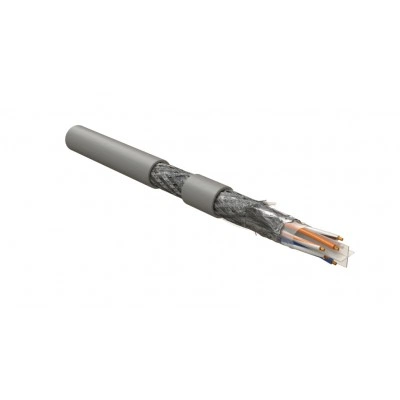 Hyperline ISFUTP4-C6-P24/7-PU-GY (500 м) Кабель для сетей Industrial Ethernet, категория 6, 4x2x24 AWG (7х0.20 мм), многопроволочные жилы (patch), SF/UTP, PU, серый Hyperline ISFUTP4-C6-P24/7-PU-GY (500 м) Кабель для сетей Industrial Ethernet, категория 6, 4x2x24 AWG (7х0.20 мм), многопроволочные жилы (patch), SF/UTP, PU, серый