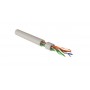 Hyperline IUUTP4-C5E-S24/1-FRPVC-GY (500 м) Кабель для сетей Industrial Ethernet, категория 5e, 4x2x24 AWG, однопроволочные жилы (solid), U/UTP, PVC, серый Hyperline IUUTP4-C5E-S24/1-FRPVC-GY (500 м) Кабель для сетей Industrial Ethernet, категория 5e, 4x2x24 AWG, однопроволочные жилы (solid), U/UTP, PVC, серый