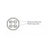 Hyperline IUUTP4-C5E-S24/1-FRPVC-GY (500 м) Кабель для сетей Industrial Ethernet, категория 5e, 4x2x24 AWG, однопроволочные жилы (solid), U/UTP, PVC, серый Hyperline IUUTP4-C5E-S24/1-FRPVC-GY (500 м) Кабель для сетей Industrial Ethernet, категория 5e, 4x2x24 AWG, однопроволочные жилы (solid), U/UTP, PVC, серый