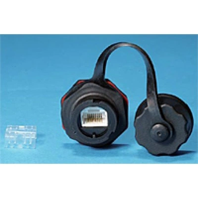 Hyperline KJ-IE-8P8C-C6-180-BK Промышленный модуль Keystone Jack RJ-45 (8P8C), IP67, категория 6, с защитной крышкой, черный Hyperline KJ-IE-8P8C-C6-180-BK Промышленный модуль Keystone Jack RJ-45 (8P8C), IP67, категория 6, с защитной крышкой, черный