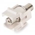 Hyperline KJ1-RCA/WH-D-WH Вставка формата Keystone Jack с проходным адаптером RCA (белый), D type, ROHS, белая Hyperline KJ1-RCA/WH-D-WH Вставка формата Keystone Jack с проходным адаптером RCA (белый), D type, ROHS, белая