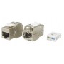 Hyperline KJ8-8P8C-C6-180-TLS-SH-F-WH Вставка Keystone Jack RJ-45(8P8C), категория 6, экранированная, тип 180 градусов, Toolless, белая Hyperline KJ8-8P8C-C6-180-TLS-SH-F-WH Вставка Keystone Jack RJ-45(8P8C), категория 6, экранированная, тип 180 градусов, Toolless, белая