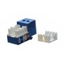 Hyperline KJ9-8P8C-C5e-90-BL Вставка Keystone Jack RJ-45(8P8C), категория 5e, синяя Hyperline KJ9-8P8C-C5e-90-BL Вставка Keystone Jack RJ-45(8P8C), категория 5e, синяя
