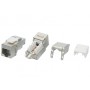 Hyperline KJ9-8P8C-C5e-90-SH-F-WH Вставка Keystone Jack RJ-45(8P8C), категория 5e, экранированная Hyperline KJ9-8P8C-C5e-90-SH-F-WH Вставка Keystone Jack RJ-45(8P8C), категория 5e, экранированная