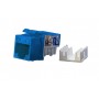 Hyperline KJ9-8P8C-C6-90-BL Вставка Keystone Jack RJ-45(8P8C), категория 6, синяя Hyperline KJ9-8P8C-C6-90-BL Вставка Keystone Jack RJ-45(8P8C), категория 6, синяя