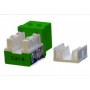 Hyperline KJ9-8P8C-C6-90-GN Вставка Keystone Jack RJ-45(8P8C), категория 6, зеленая Hyperline KJ9-8P8C-C6-90-GN Вставка Keystone Jack RJ-45(8P8C), категория 6, зеленая
