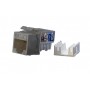 Hyperline KJ9-8P8C-C6-90-GY Вставка Keystone Jack RJ-45(8P8C), категория 6, серая Hyperline KJ9-8P8C-C6-90-GY Вставка Keystone Jack RJ-45(8P8C), категория 6, серая
