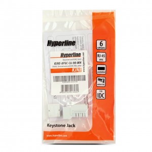 Hyperline KJNE-8P8C-C6-90-WH Вставка Keystone Jack RJ-45(8P8C), категория 6, 110 IDC, заделка с помощью NE-TOOL, белая Hyperline KJNE-8P8C-C6-90-WH Вставка Keystone Jack RJ-45(8P8C), категория 6, 110 IDC, заделка с помощью NE-TOOL, белая