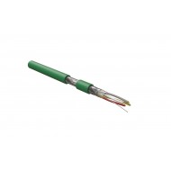 Hyperline KNX-F-4x20/1-PVC-GR (500 м) Кабель интерфейса KNX/EIB, 4х20 AWG, однопроволочные жилы (solid), F/UTP, PVC, зеленый