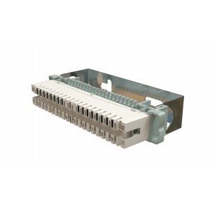 Hyperline KR-FRAME-10 Рама (монтажный хомут) глубиной 50мм для крепления 1-го плинта для телефонии Hyperline KR-FRAME-10 Рама (монтажный хомут) глубиной 50мм для крепления 1-го плинта для телефонии