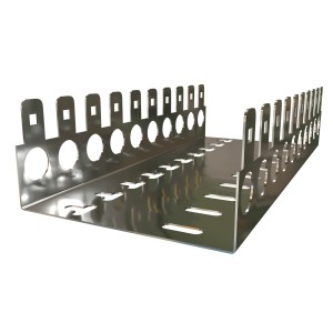 Hyperline KR-FRAME-100 Рама (монтажный хомут) глубиной 50мм для крепления 10-и плинтов для телефонии Hyperline KR-FRAME-100 Рама (монтажный хомут) глубиной 50мм для крепления 10-и плинтов для телефонии