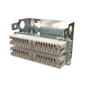 Hyperline KR-FRAME-30 Рама (монтажный хомут) глубиной 50мм для крепления 3-х плинтов для телефонии Hyperline KR-FRAME-30 Рама (монтажный хомут) глубиной 50мм для крепления 3-х плинтов для телефонии