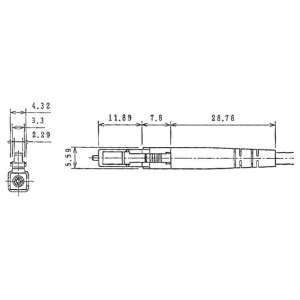 Hyperline LC-SM-3 Разъем клеевой LC, SM (для одномодового кабеля), 3 мм, (синее тело, белый хвостовик) Hyperline LC-SM-3 Разъем клеевой LC, SM (для одномодового кабеля), 3 мм, (синее тело, белый хвостовик)