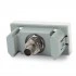 Hyperline M45/2-PAL-WH Модуль розетки TV, 1М, 45x22.5мм, белый Hyperline M45/2-PAL-WH Модуль розетки TV, 1М, 45x22.5мм, белый