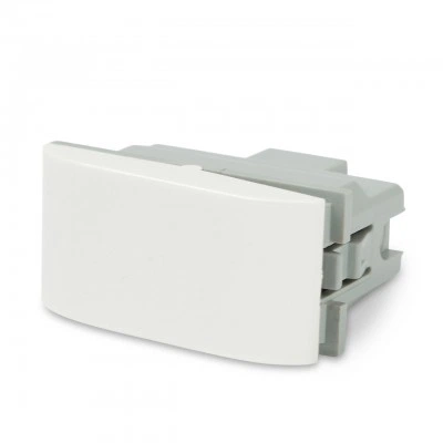 Hyperline M45/2-SW-WH Выключатель, 1М, 45x22.5мм, белый Hyperline M45/2-SW-WH Выключатель, 1М, 45x22.5мм, белый