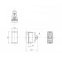 Hyperline M45/2-SW-WH Выключатель, 1М, 45x22.5мм, белый Hyperline M45/2-SW-WH Выключатель, 1М, 45x22.5мм, белый