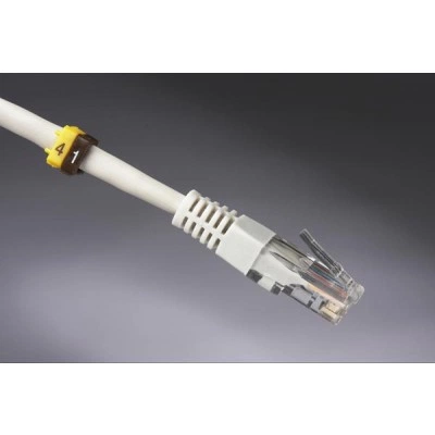 Hyperline MA-67-R Маркеры (клипсы) на кабель, защелкивающиеся D 6-7мм, 0-9, 10 цветов (100 шт.) Hyperline MA-67-R Маркеры (клипсы) на кабель, защелкивающиеся D 6-7мм, 0-9, 10 цветов (100 шт.)