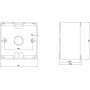 Hyperline MB-E-35 Коробка для настенного монтажа 80x80x45 мм, французский стандарт Hyperline MB-E-35 Коробка для настенного монтажа 80x80x45 мм, французский стандарт