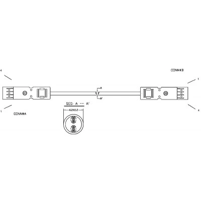 Hyperline PC-110-110-2P-C5-2M-LSZH-GY Патч-корд 110 тип-110 тип, 2 пары, Cat.5, LSZH, 2 м, серый Hyperline PC-110-110-2P-C5-2M-LSZH-GY Патч-корд 110 тип-110 тип, 2 пары, Cat.5, LSZH, 2 м, серый