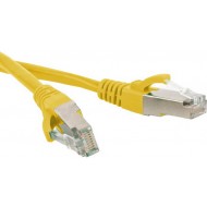 Hyperline PC-LPM-SFTP-RJ45-RJ45-C6-10M-LSZH-YL Патч-корд SF/UTP, экранированный, Cat.6 (100% Fluke Component Tested), LSZH, 10 м, желтый