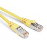 Hyperline PC-LPM-STP-RJ45-RJ45-C6-5M-LSZH-YL Патч-корд U/FTP, экранированный, Cat.6 (100% Fluke Component Tested), LSZH, 5 м, желтый