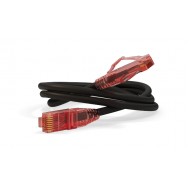 Hyperline PC-LPM-UTP-RJ45-RJ45-C5e-3M-LSZH-BK Патч-корд U/UTP, Cat.5е (100% Fluke Component Tested), LSZH, 3 м, черный