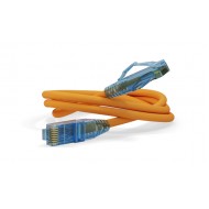 Hyperline PC-LPM-UTP-RJ45-RJ45-C6-1.5M-LSZH-OR Патч-корд U/UTP, Cat.6 (100% Fluke Component Tested), LSZH, 1.5 м, оранжевый
