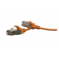 Hyperline PC-LPT-SFTP-RJ45-RJ45-C6-2M-LSZH-OR Патч-корд S/FTP, экранированный, категория 6 (100% Fluke Component Tested), 28AWG, LSZH, 2 м, оранжевый