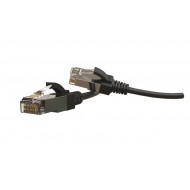 Hyperline PC-LPT-SFTP-RJ45-RJ45-C6-3M-LSZH-BK Патч-корд S/FTP, экранированный, категория 6 (100% Fluke Component Tested), 28AWG, LSZH, 3 м, черный