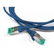 Hyperline PC-LPT-SFTP-RJ45-RJ45-C6a-1.5M-LSZH-BL Патч-корд S/FTP, экранированный, категория 6a (100% Fluke Component Tested), 30AWG, LSZH, 1.5 м, синий